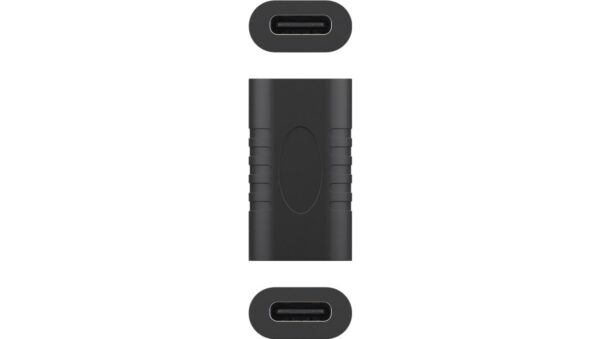 Adapter USB 3.0 Superspeed USB-C – USB-C czarny 45401