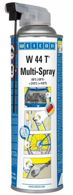 Preparat wielofunkcyjny WEICON W44T aplikator 500ml, MULTI‑SPRAY 500 ml