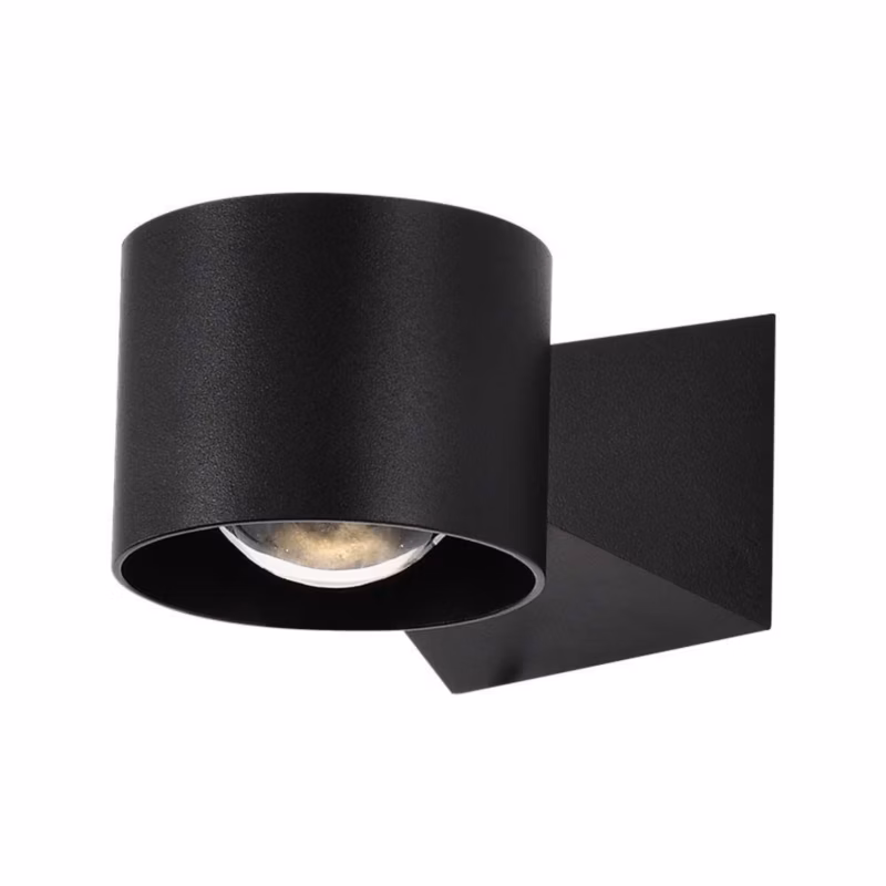 Kinkiet ścienny V-TAC Vt-1179 czarny góra-dół LED 5W 3000K 465lm IP65 wym: 9,5 x 14,5 x 7,5 cm – 1 szt.