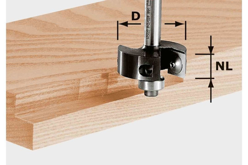 Frez do wręgów HW D38/12 KL Festool 491085
