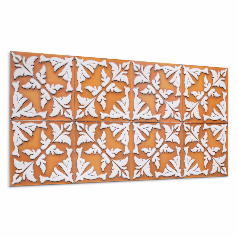 Kafelki samoprzylepne Wallfluent 60×30 cm Motyw florystyczny na kafelkach 6 szt.