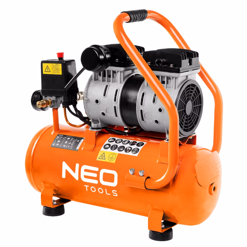 Kompresor NEO TOOLS bezolejowy 12l 1 szt