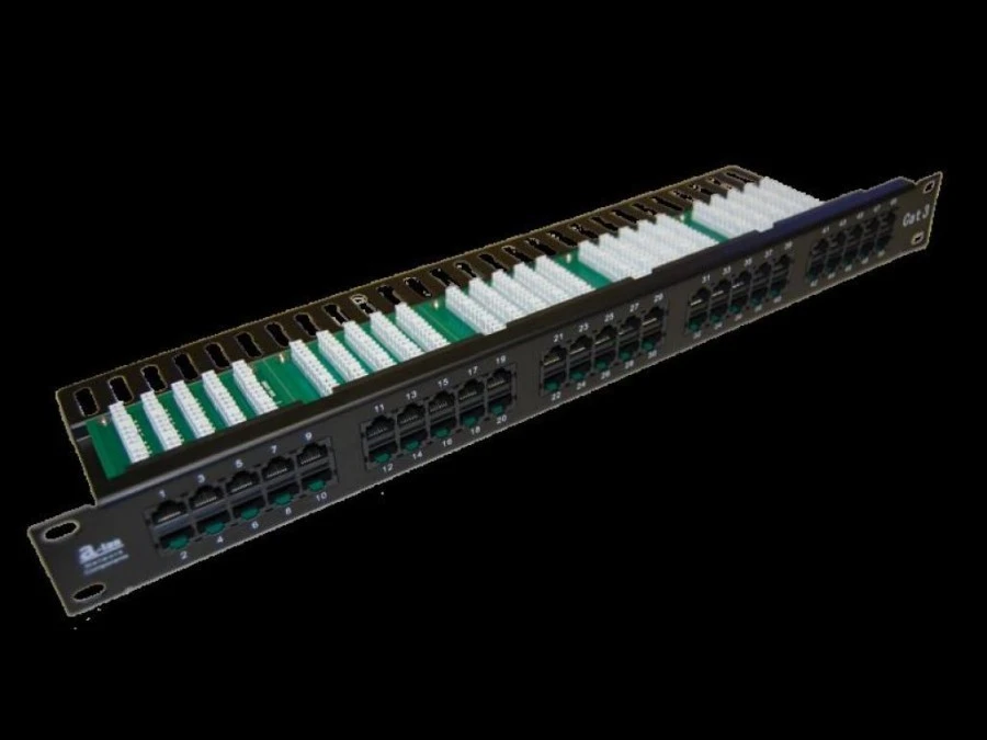 Patch panel ISDN 50 portów LSA kat.3 ALANTEC ‑ PK007
