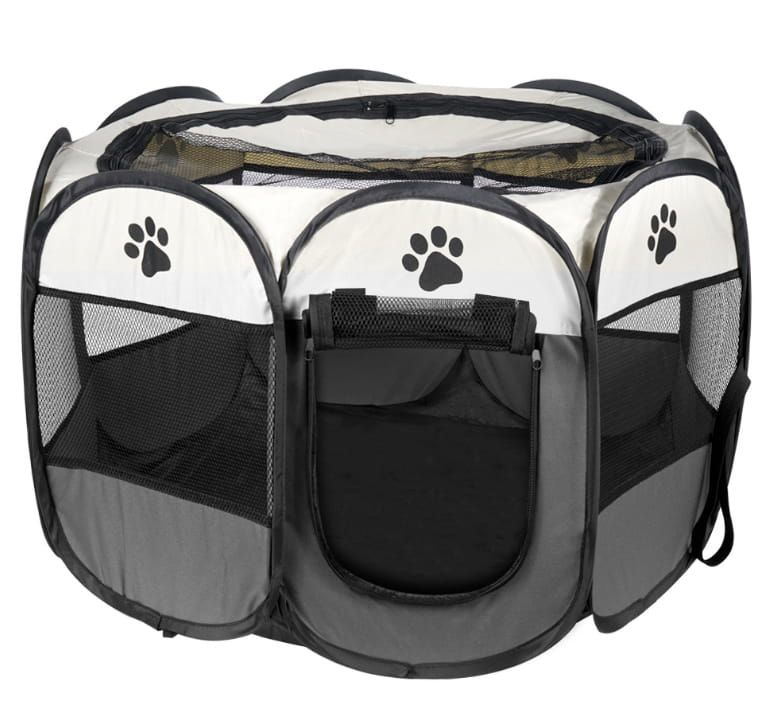 Kojec Songmics dla psa/kota 74x74x43cm – szary 1szt