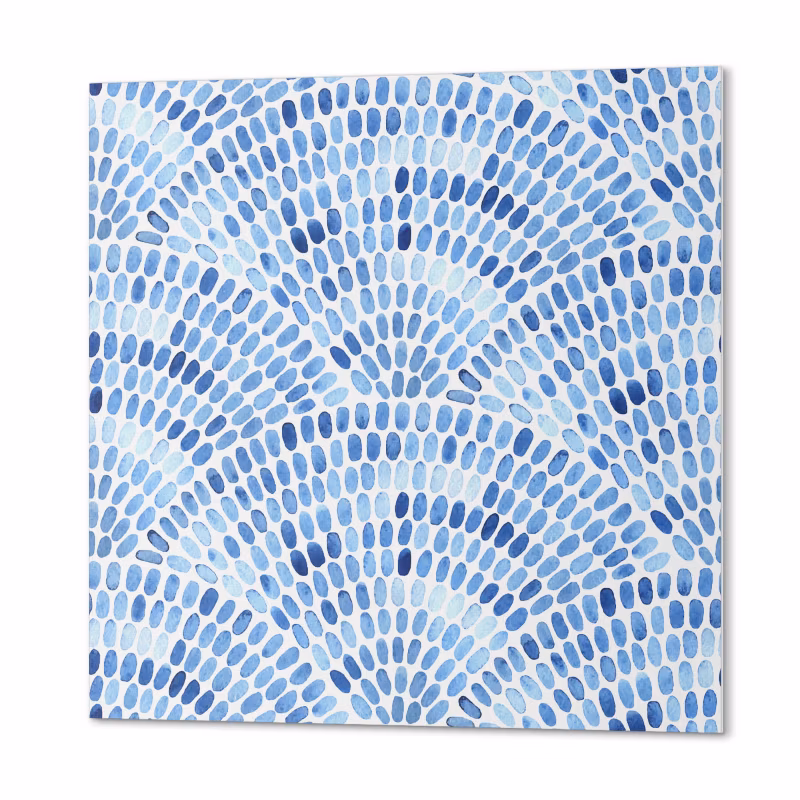 Komplet Kafelków PCV ArtPrintCave 20×20 cm Fale w akwareli 20 szt.