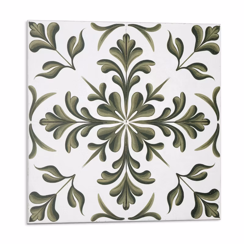 Kafelki samoprzylepne Wallfluent 50×50 cm Roślinny wzór 4 szt. 4070095576380