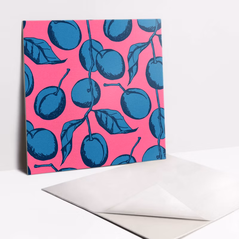 Kafelki samoprzylepne Tulup 30×30 cm Abstrakcyjne owoce 9 szt.