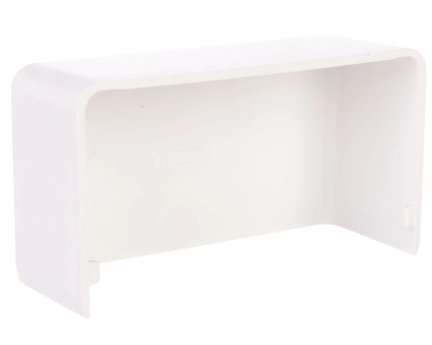 Pokrywa końcowa EKD 100x40mm biała 8511
