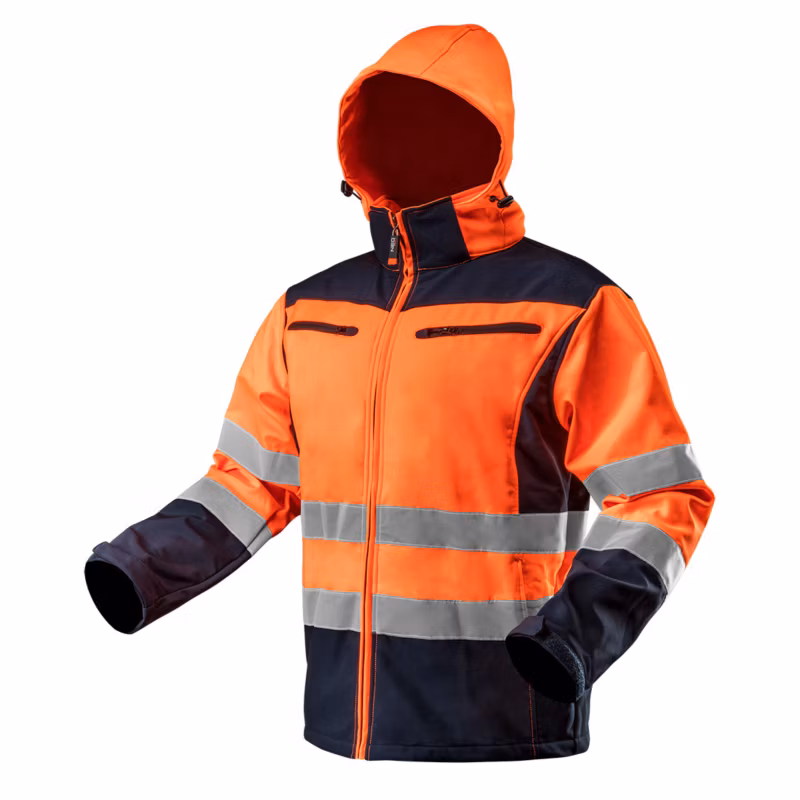 Kurtka softshell NEO TOOLS o intensywnej widzialności rozm. M pomarańczowa 1 szt.
