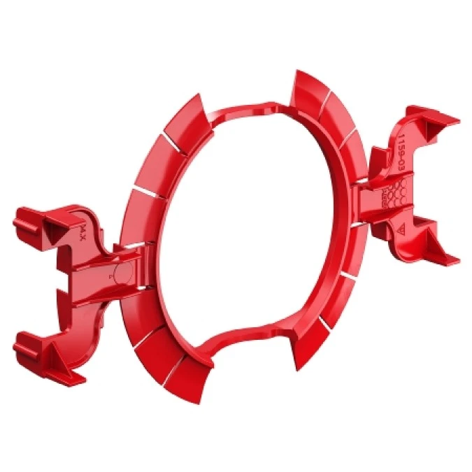Pierścień mocujący do puszek p/t 60mm niebieski KLEMMFIX (bezgipsowe obsadzanie), KAI‑1159‑03‑00000