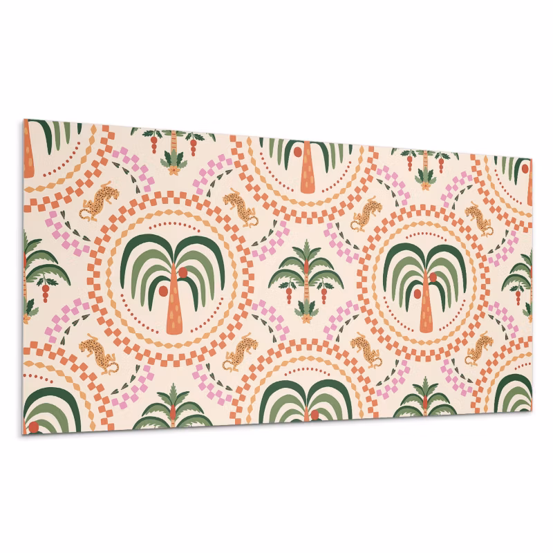 Kafelki samoprzylepne Wallfluent 60×30 cm Tropikalne inspiracje roślinne 6 szt.