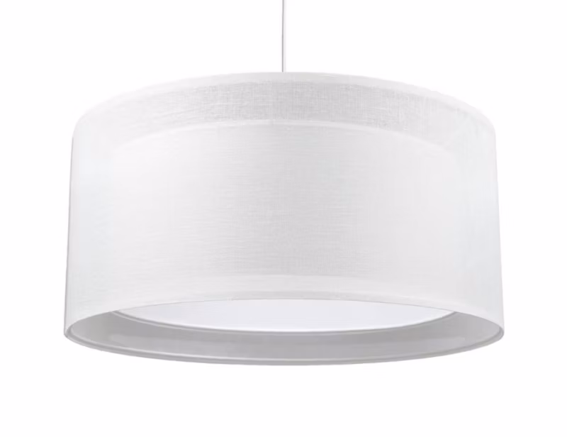 Lampa Bps Koncept wisząca DUO LEN LIGHT 60 biała 1 szt