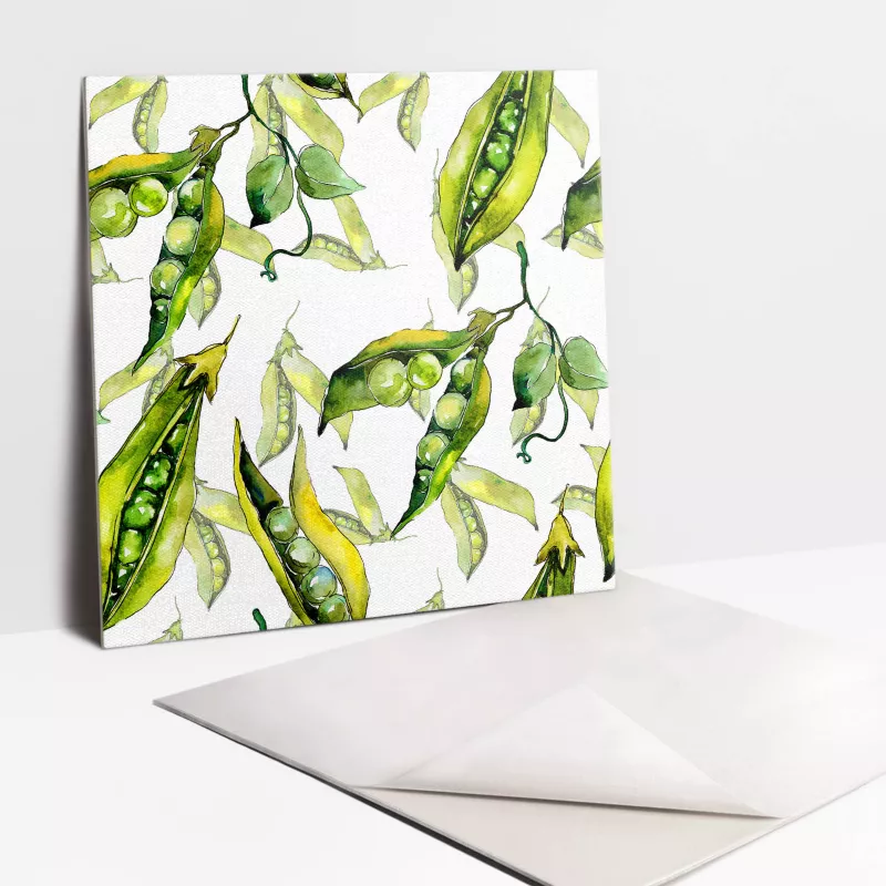 Kafelki samoprzylepne Tulup 30×30 cm Zielony groszek 9 szt.