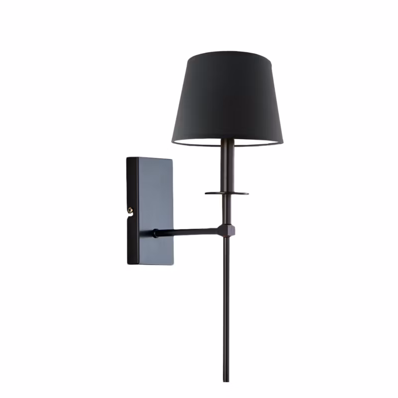 Kinkiet Volta Light Factory Loon Czarny/Czarny Abażur 1xE27 1szt. 5903628483512