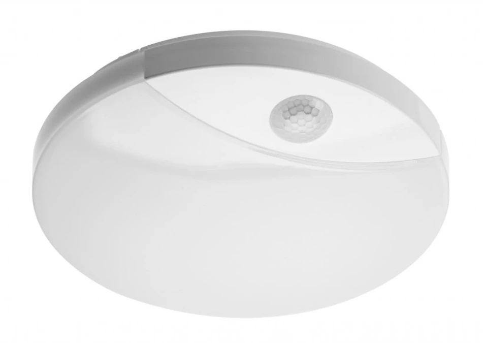 Plafoniera LOGOS LED z czujnikiem ruchu, 16 W, 1200lm, IP44, AC220‑240V, 50/60Hz, kąt świecenia 360