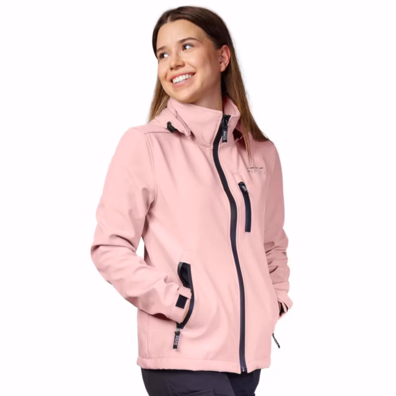 Kurtka softshell PROS SPORT damska, model 701 Różowy S 1 szt.