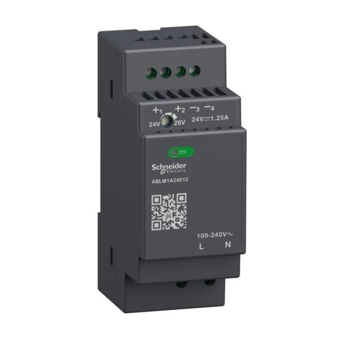 Phaseo, regulowany zasilacz impulsowy, 100…240 V AC, 24V 1.2 A, 1 fazowy, Modular