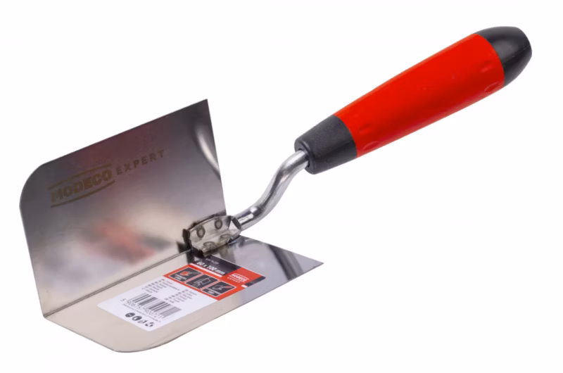 Kielenka sztukatorska Modeco Expert kątowa wewnętrzna 60×100 mm 2k – etykieta – 1 szt.