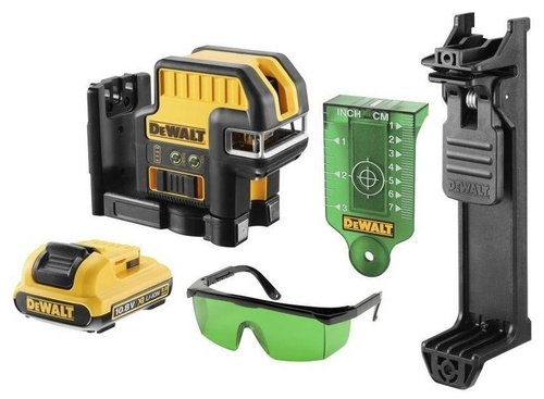 Akumulatorowy 5-punktowy laser krzyżowy DCE0825D1G DeWalt + akumulator + ładowarka
