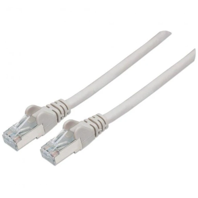 Patchcord SFTP 50M C6A Lszh Szary 737296