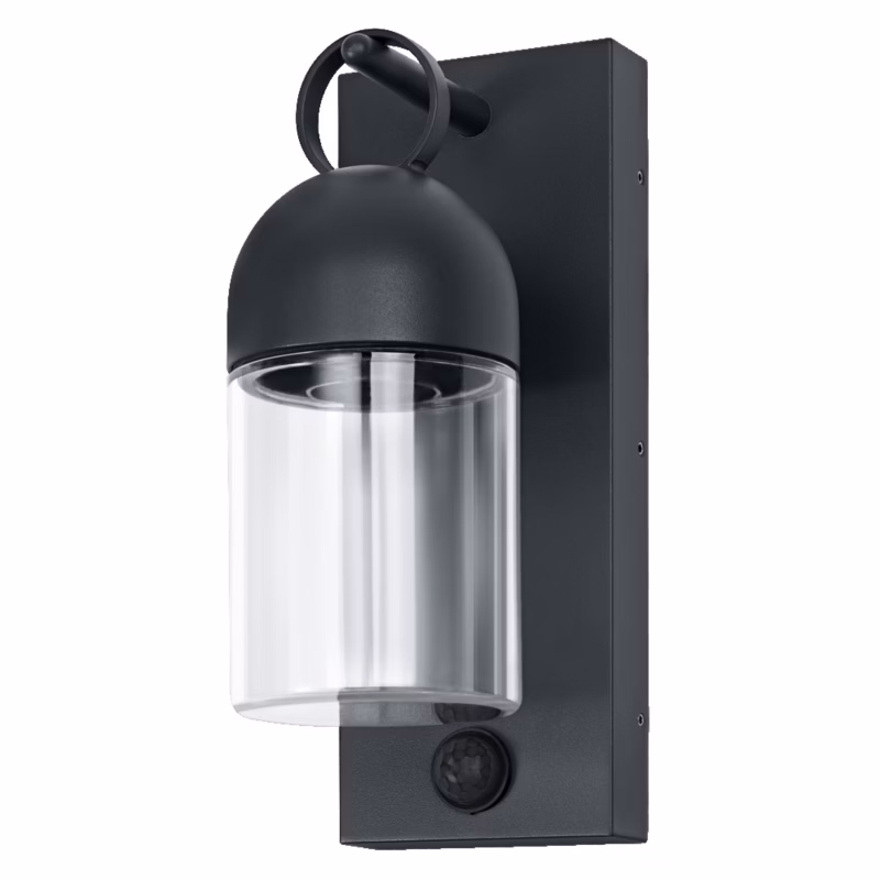 Kinkiet Ogrodowy Endura Osram Lampa Elewacyjna LED z Czujnikiem Ruchu Szary IP65 1 szt.