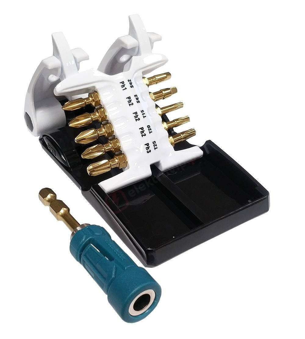 Zestaw bitów z uchwytem magnetyczny Impact Gold B-62000 MAKITA