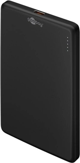 Powerbank bezprzewodowy magnetyczny 5V 5000mAh LiPo, kompatybilny z MagSafe czarny 70182