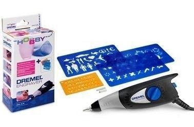 Dremel Engraver 290-3/4 Hobby – narzędzie do grawerowania + 3 bity i 4 szablony
