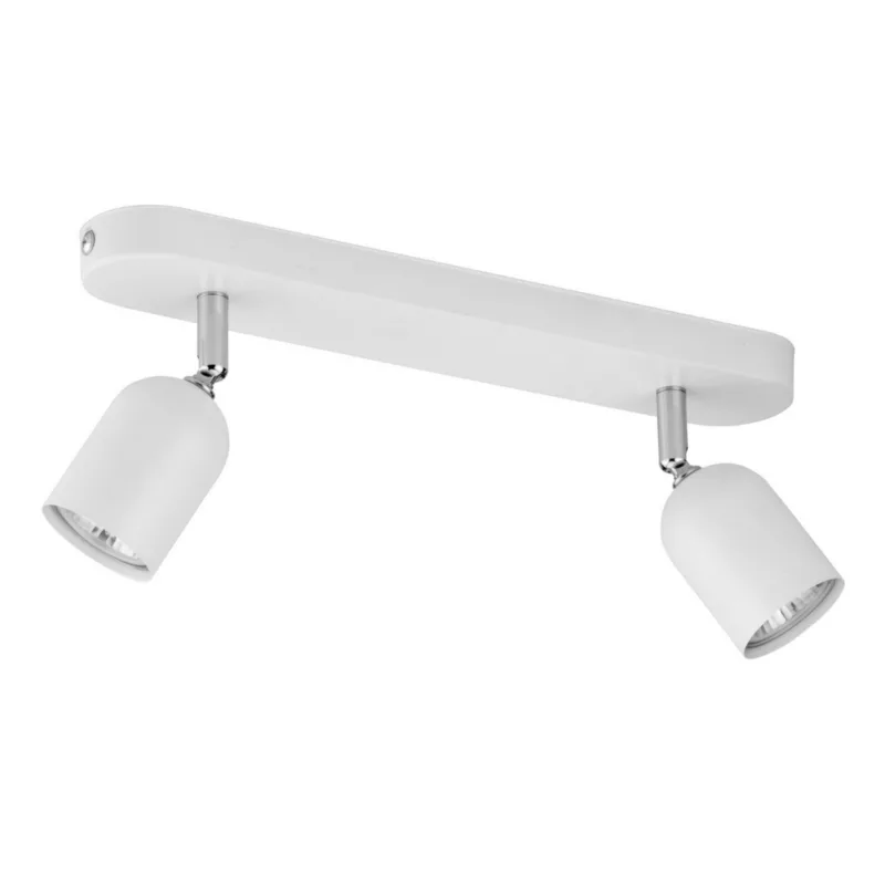 Kinkiet ścienny TK-Lighting Top biały chromowany 2 x GU10 x IP20 wym: 18 x 35 cm – 1 szt.