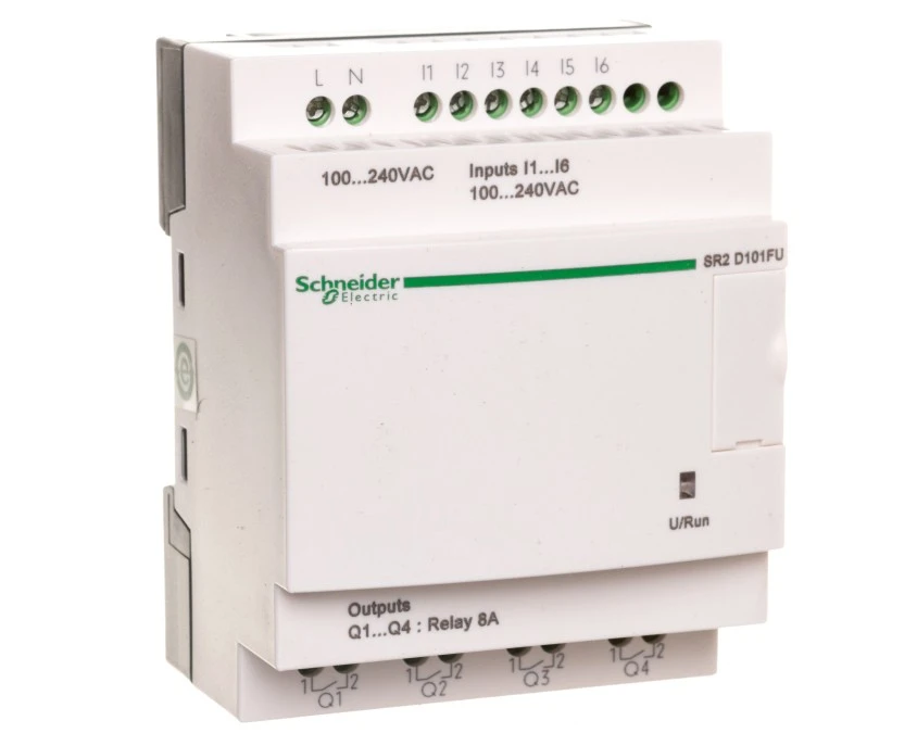 Przekaźnik programowalny 100‑240V AC 6we 4wy Zelio Logic SR2D101FU