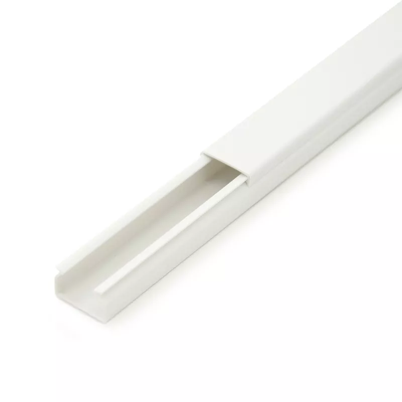 Korytko kablowe CanaLux CNL-C-15010-96, kanał elektroinstalacyjny 15x10mm z pokrywą 192 mb, białe, 96 szt.