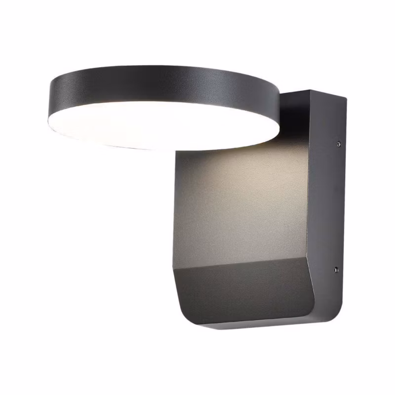 Kinkiet ścienny zewnętrzny V-TAC czarny LED 17W 3000K 2480lm IP65 wym: 16 x 16 x 20,6 cm aluminium – 1 szt.