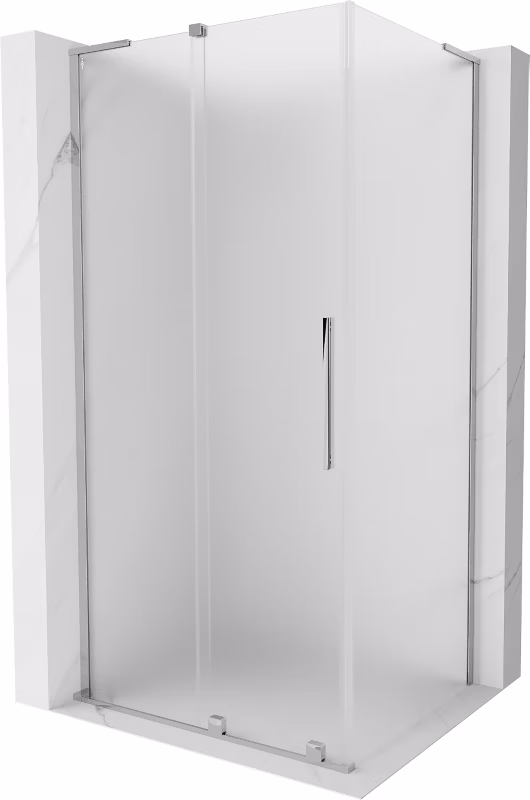 Kabina prysznicowa Mexen Velar L rozsuwana 110 x 75 cm szron chrom 1 szt.
