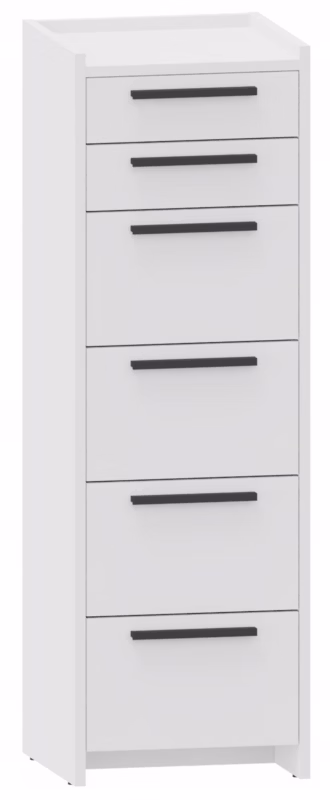 Komoda Matkam szafka ALTIVO 4SW2SN biała 1 szt.