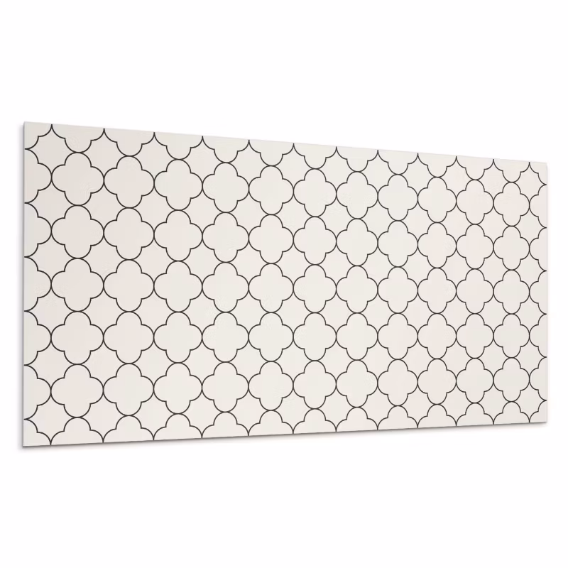 Kafelki samoprzylepne Wallfluent 60×30 cm Siatkowy motyw kwiatów 6 szt.