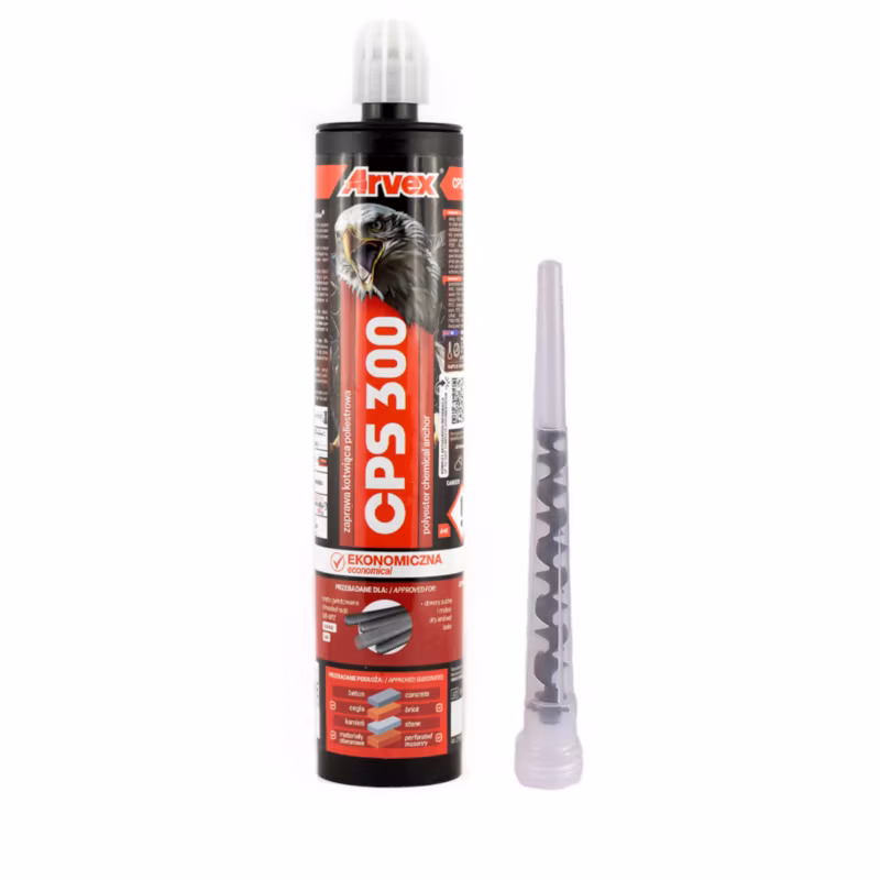 Kotwa Chemiczna ARVEX CPS 300 ml zestaw 2szt.