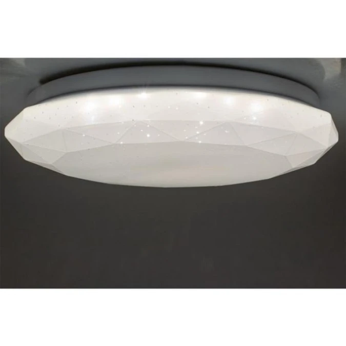 Plafon LED Lampa Sufitowa Natynkowa 12W IP44 Okrągły GLORY 2 DIAMENT 26cm LUMILED