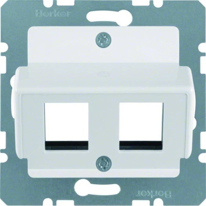 Płytka centralna do gniazda modularnego AMP, biały 146309 /10szt./