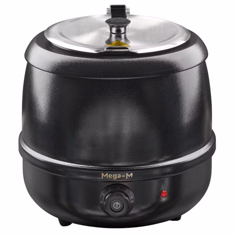 Kociołek podgrzewacz elektryczny do zup Mega-M profesjonalny 10L 400W 1szt.