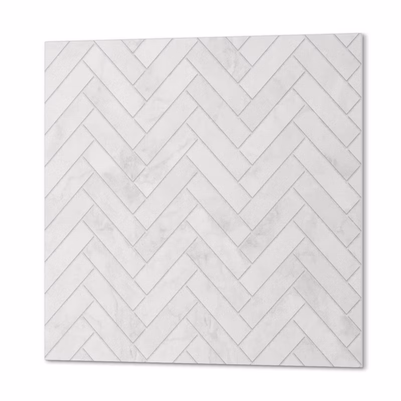 Komplet Kafelków PCV ArtPrintCave 20×20 cm Wzór w jodełkę 3D 20 szt.