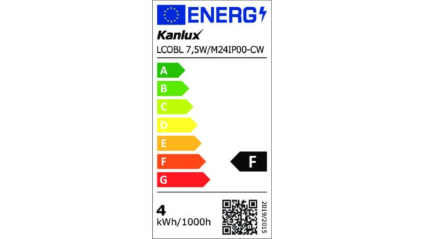 Taśma LED 24V LCOBL 7,5W/M24IP00-CW 690lm/m 6500K IP00 rolka 20mb 3 lata Gwarancji 38919