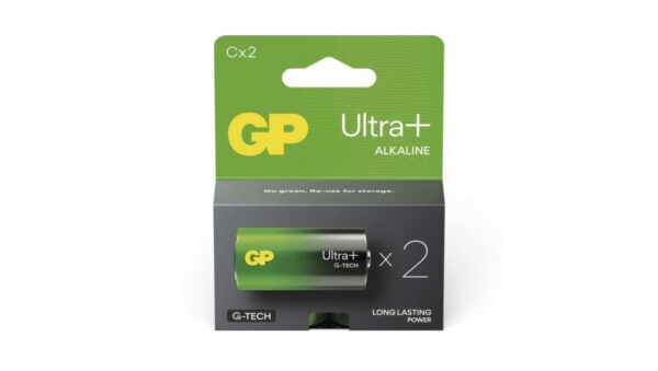Bateria alkaliczna LR14 / C 1,5V ULTRA PLUS 2PP /2szt./