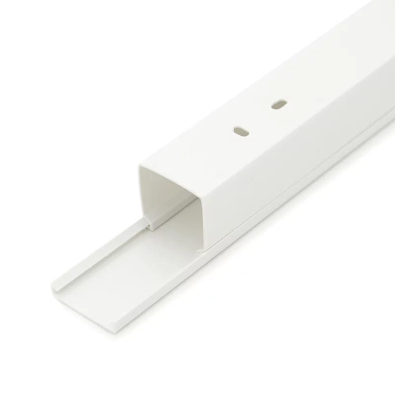 Korytko kablowe CanaLux CNL-C-30030-8, kanał elektroinstalacyjny 30x30mm z pokrywą 16 mb, białe, 8 szt.