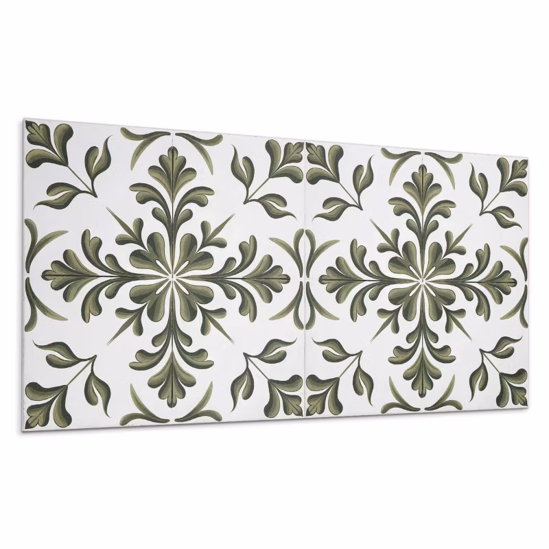 Panele samoprzylepne Wallfluent 60×30 cm Roślinny wzór 6 szt. 4070095611586