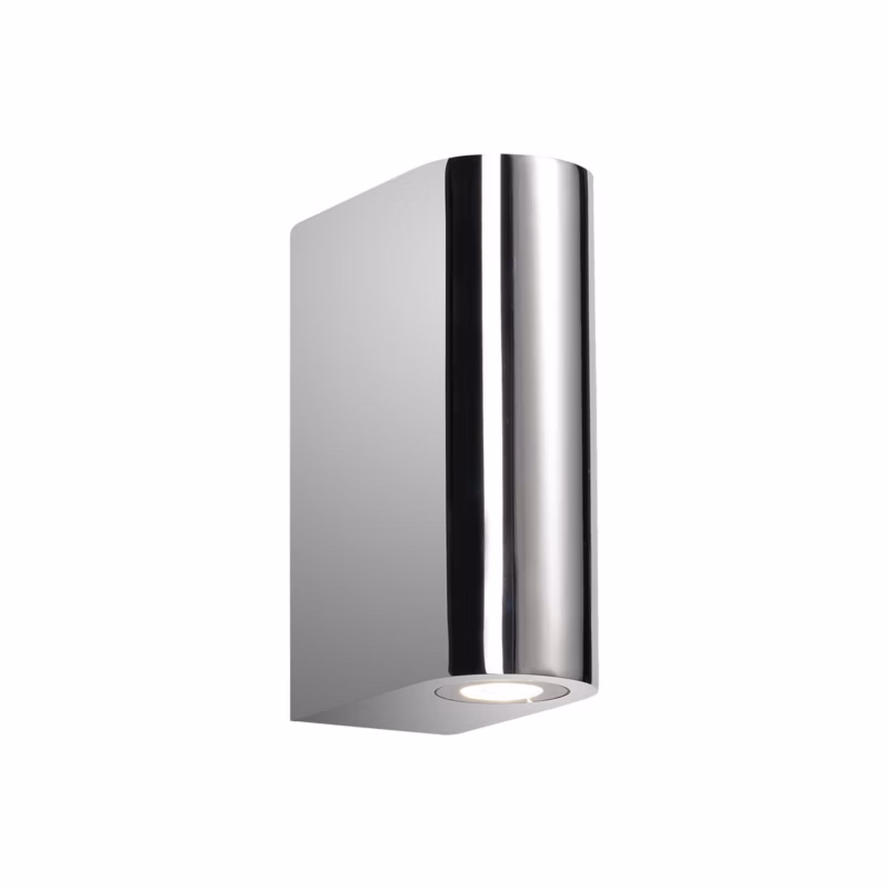 Kinkiet ścienny Italux Satya srebrno-chromowany do łazienki LED 1W 4000K 55lm IP44 wym: 8 x 3,8 x 7,15 cm – 1 szt.