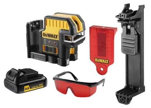 Akumulatorowy laser krzyżowy DCE0822LR DeWalt + ładowarka + walizka