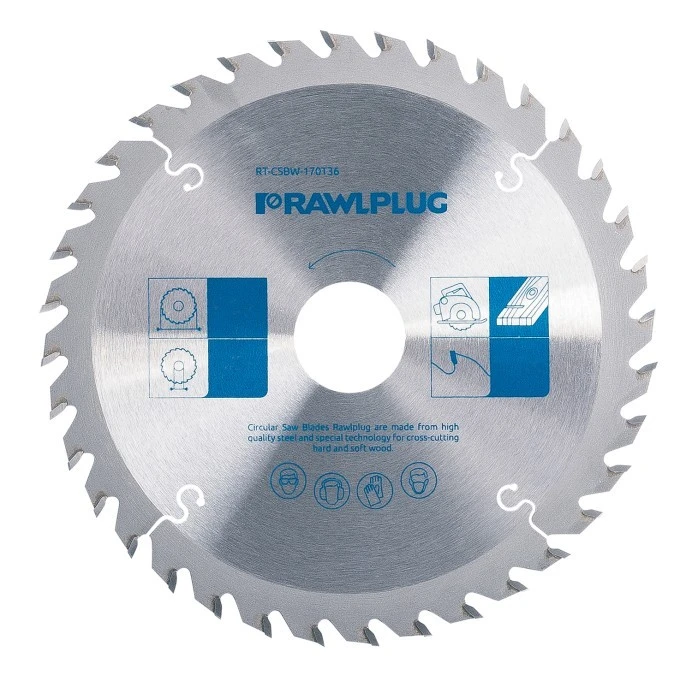 Piła tarczowa do drewna 300 mm 30/20/16x60Z Rawlplug RT‑CSBW‑300T60
