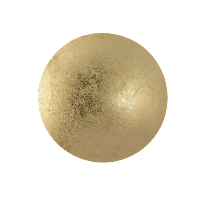 Plafon złoty PLATILLO Ø26cm LED barwa ciepła LP‑8102/1C‑18W GD Light Prestige
