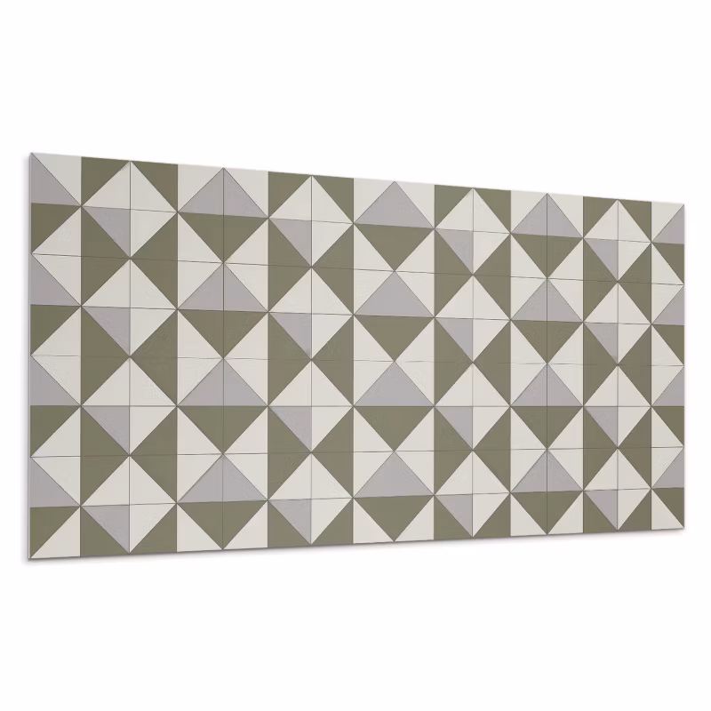 Kafelki samoprzylepne Wallfluent 40×20 cm Motyw trójkątnych form 10 szt.