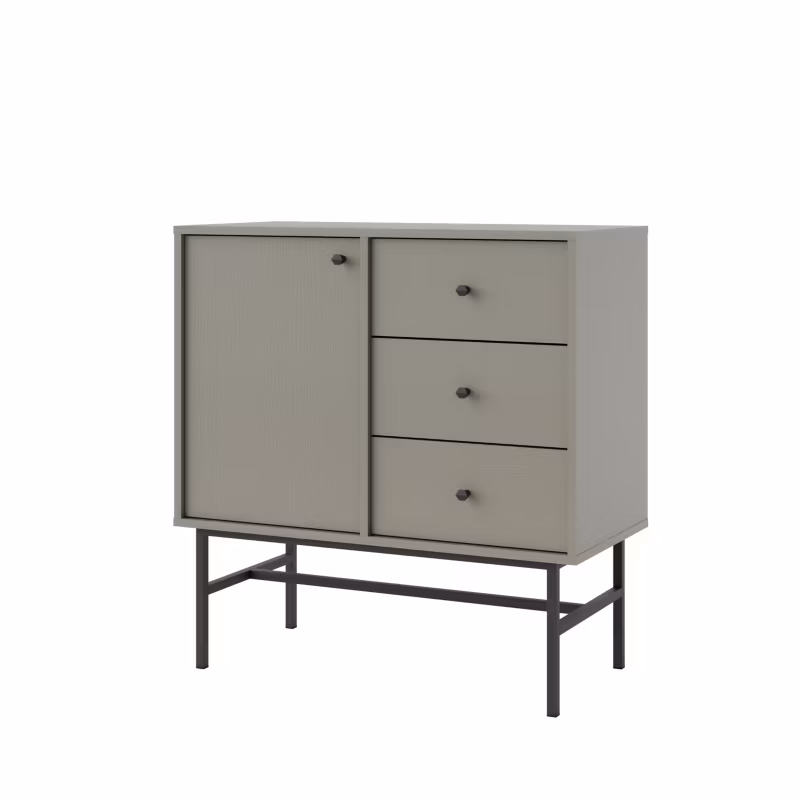 Komoda z szufladami Bonni Sakai 3 1F 3S T814 Eukaliptus 1 szt.